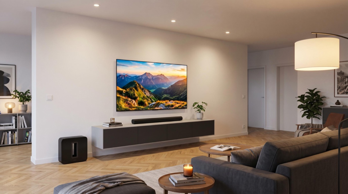 TV, Sound und Interieur aus einer Hand